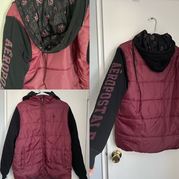 Aeropostale Other - Hooded Puffer Bomber Jacket